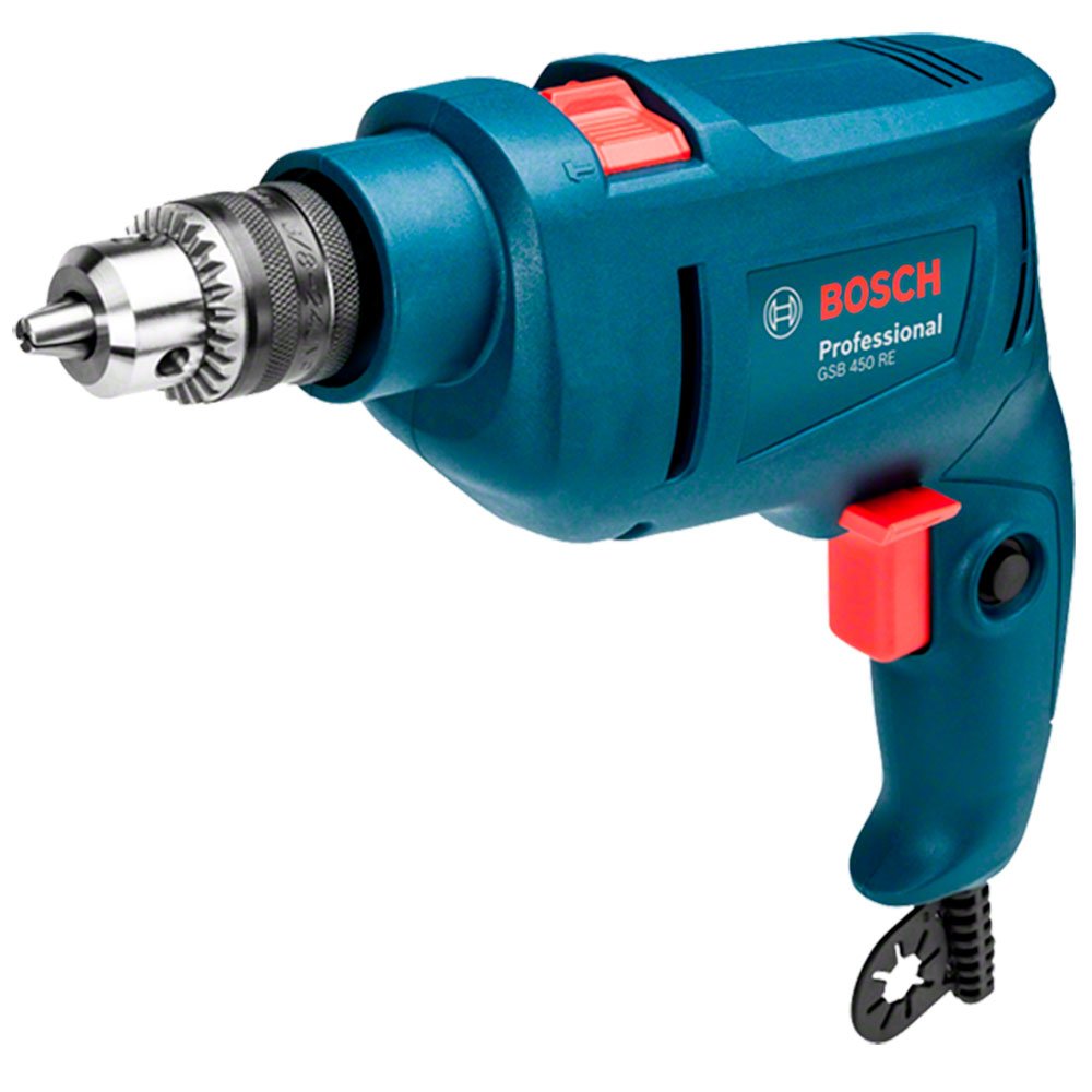 FURADEIRA IMPACTO 450W 220V REVERSIVEL GSB C/3 BROCAS BOSCH