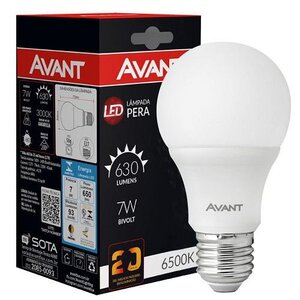 LAMPADA LED BULBO 7W BCO FRIO 041378 AVANT